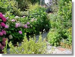 Selfcatering holiday cottages, Ludlow town centre, Shropshire, England, UK