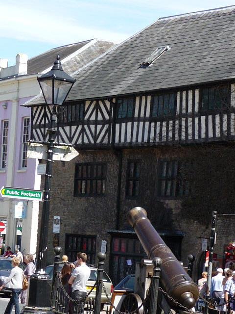 Castle Lodge, medieval town house, Ludlow.
