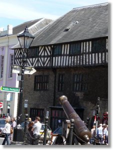 Castle Lodge, medieval town house, Ludlow.